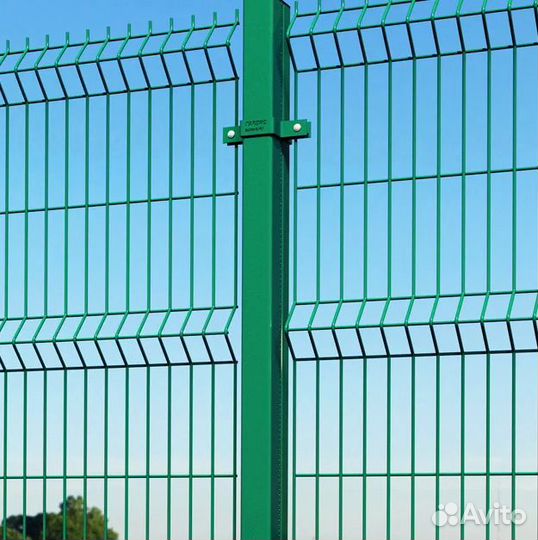 Забор из 3D сетки