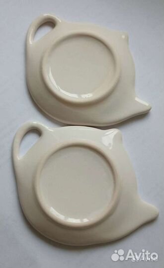 Новый набор подставок для чайных пакетиков 2шт