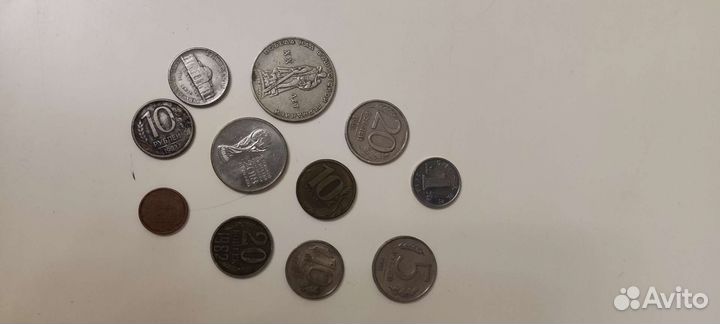 Монета 1 рубль