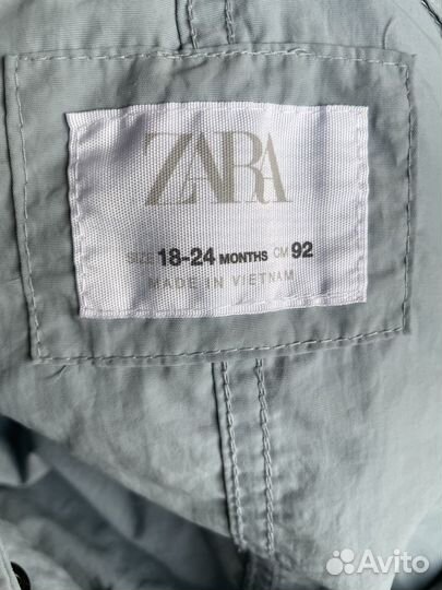 Парка для мальчика Zara 92 размер