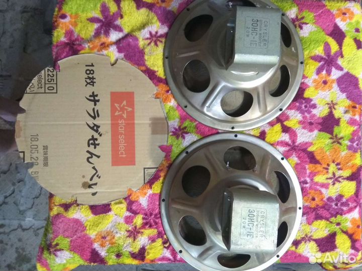 Японские нч динамики 305 мм crysler 30HC-1E