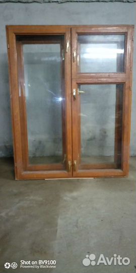 Окно деревянное с коробкой