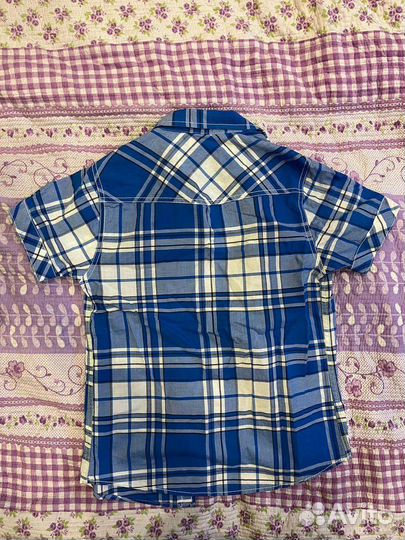 Рубашка с коротким рукавом на мальчика