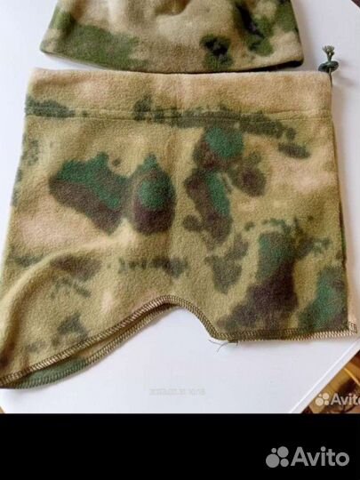 Флисовая шапка баф/шарф осень/зима/весна