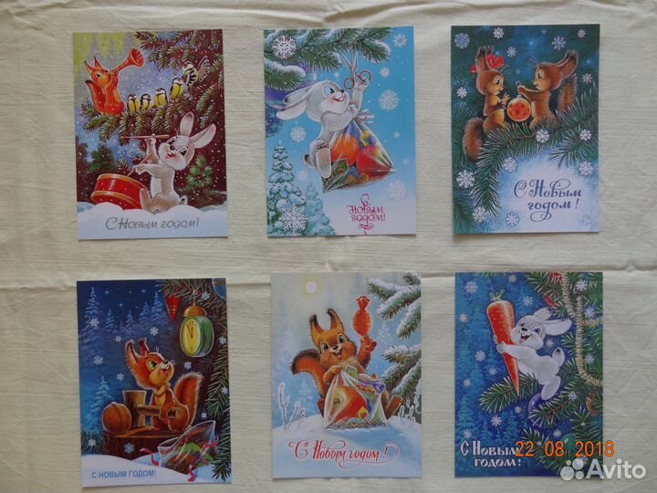 Открытки художника Зарубина