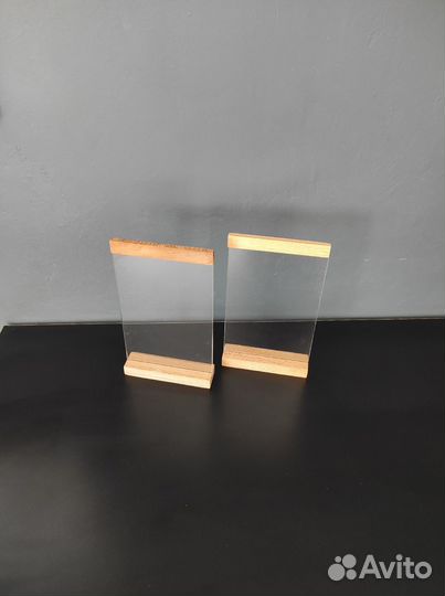 Парящая рамка для фото из дерева