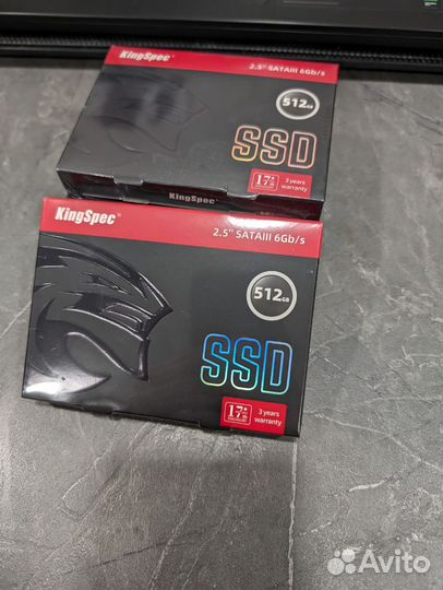 Ssd kingspec 512 GB 2.5 SATA3