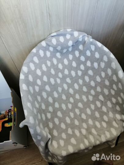 Плед детский вязаный