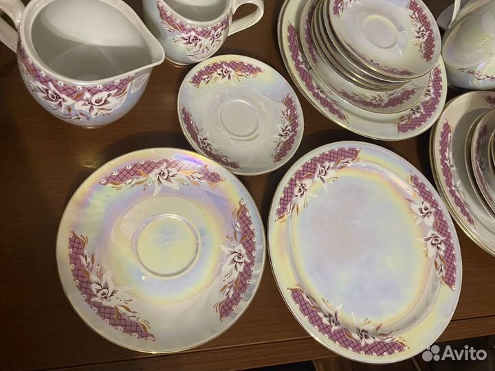 Сервиз чайный и чайно кофейный.гдр.германия