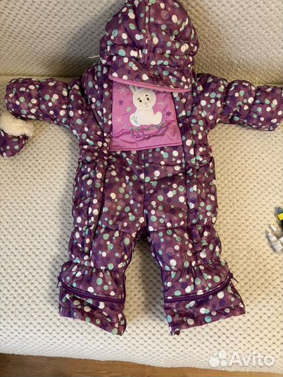 Зимний комбинезон трансформер 68 для девочки