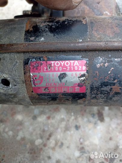 Toyota Yaris 1 1nz стартер