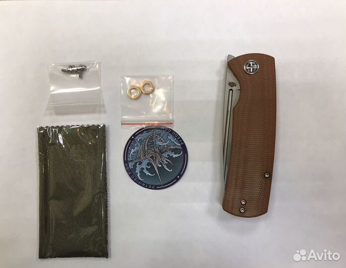 Нож Petrified Fish Beluga