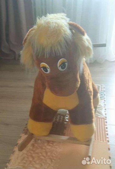 Качалка ослик большая