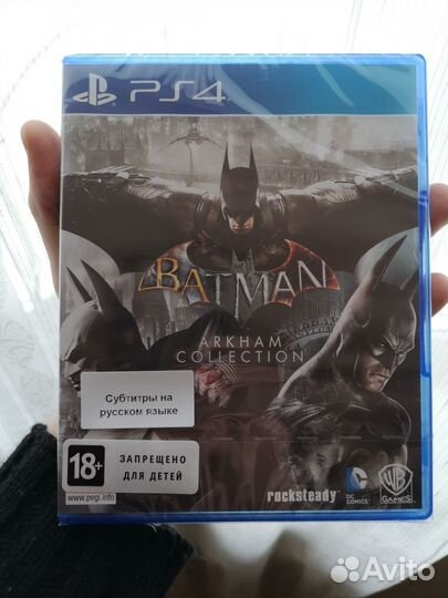 Ps4/ps5 batman Arkham Collection (Три игры)