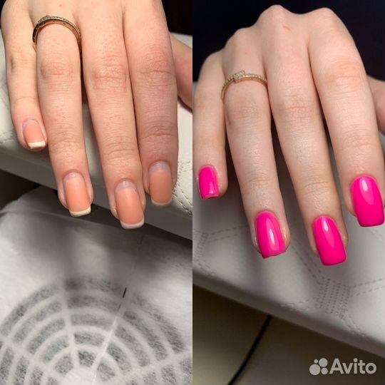 Маникюр с покрытием все включено