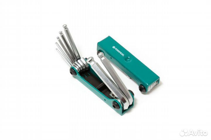 Набор ключей 6-гранных с шаром складной, 7пр.(2.5