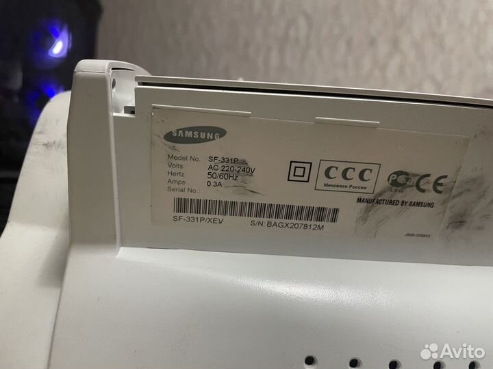 Факс Samsung SF-331 P/XEV