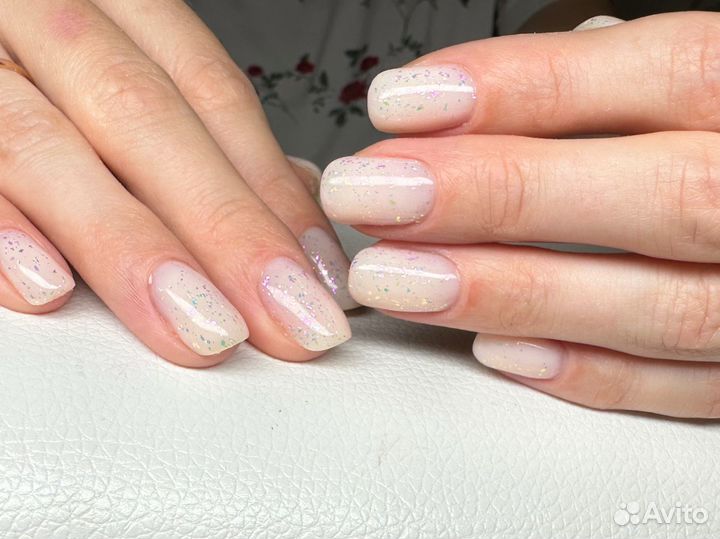 Маникюр+гель лак