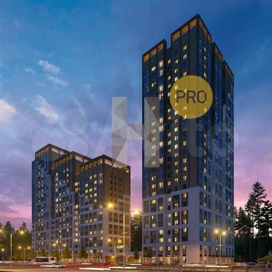 2-к. квартира, 59,7 м², 4/17 эт.