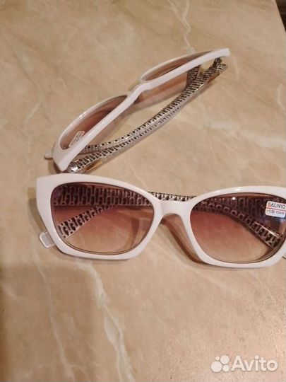 Очки для зрения,тонированные.минус. 1 и 1,5