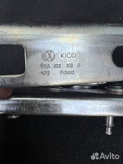 Новые петли капота VW Tiguan 2