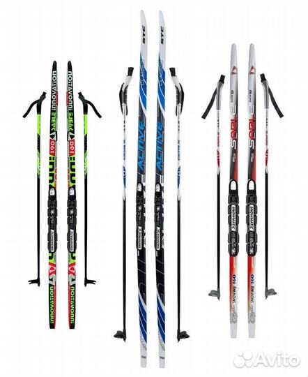 Комплект лыж с креплением NNN 150