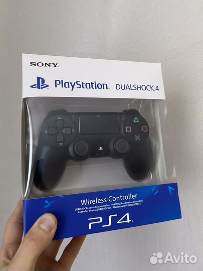 Геймпад dualshock 4 v2 черный новый