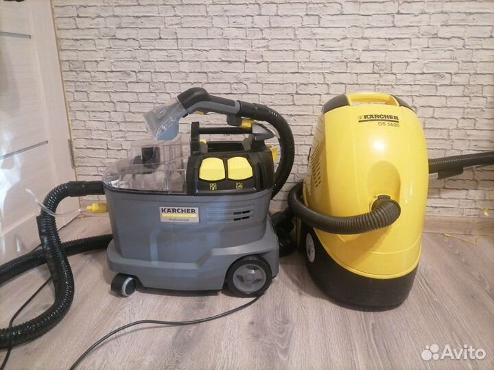 Моющий пылесос karcher