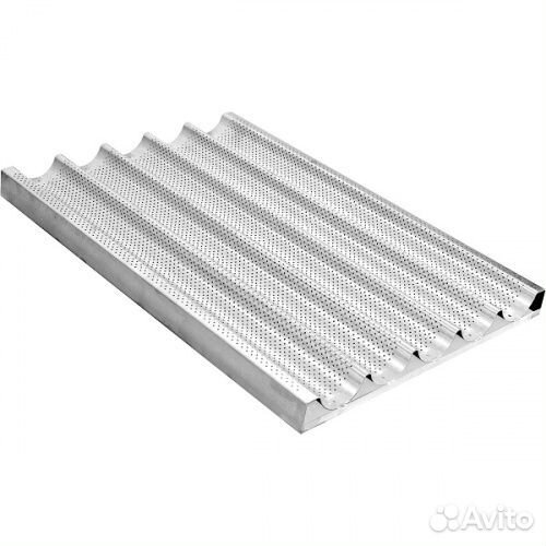 Противень алюминиевый roal багетный 5 волн