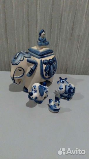 Посуда гжель