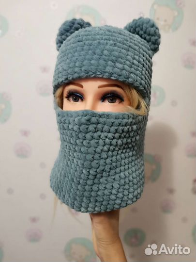 Шапка балаклава детская