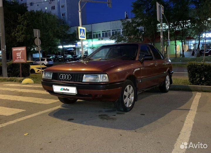 Audi 80 1.8 МТ, 1987, 360 000 км