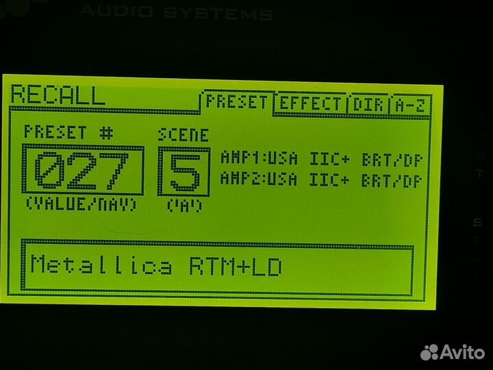 Fractal Audio Axe FX II XL+ с ножным контроллером
