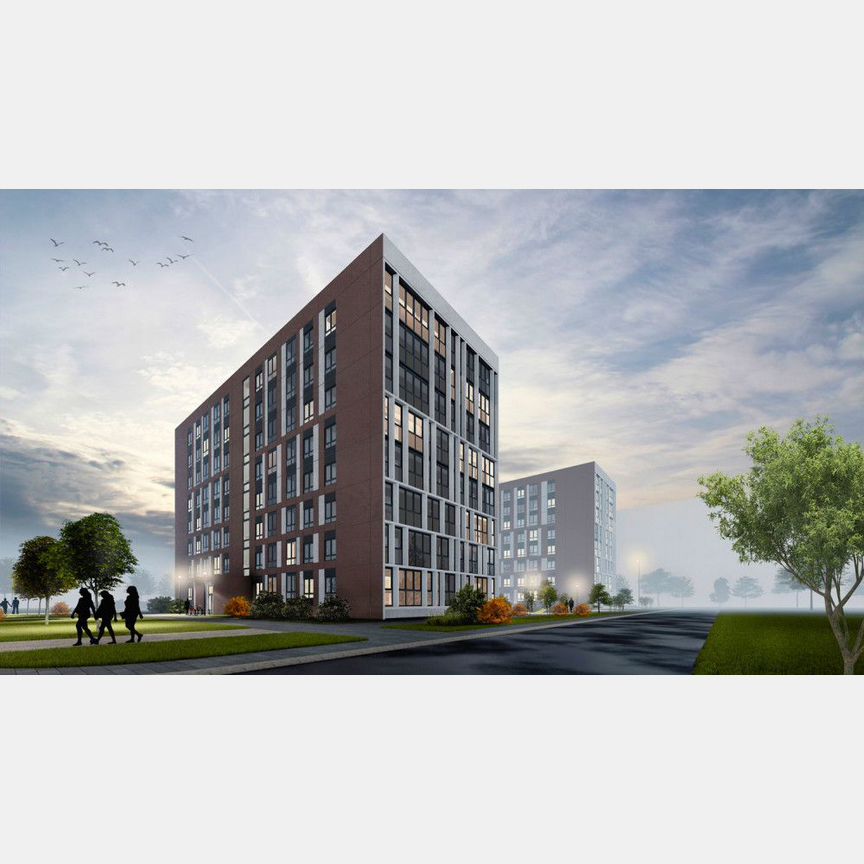 Квартира-студия, 27,6 м², 5/8 эт.