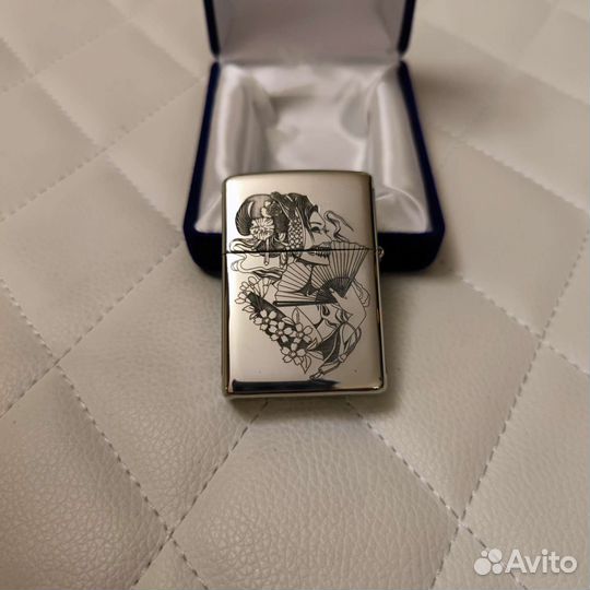 Зажигалка zippo sterling armor в азиатском стиле