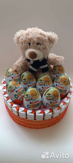 Подарок киндер торт