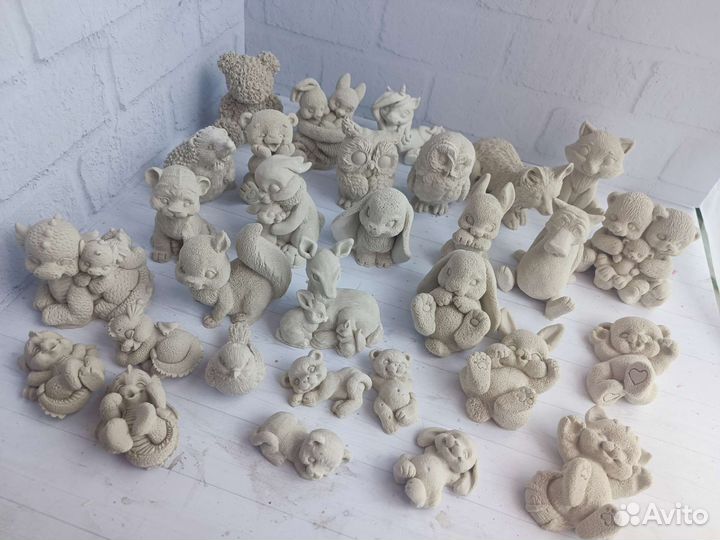 Гипсовые фигурки для раскрашивания