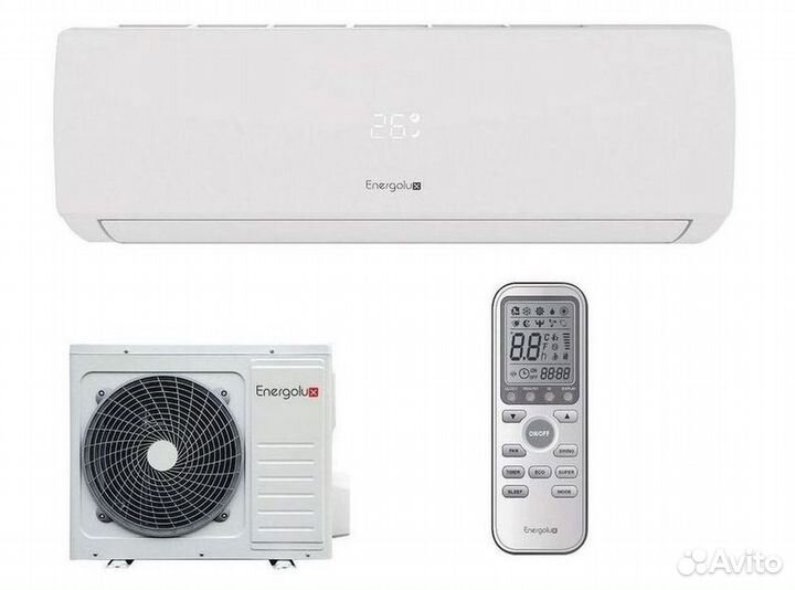 Сплит система с установкой