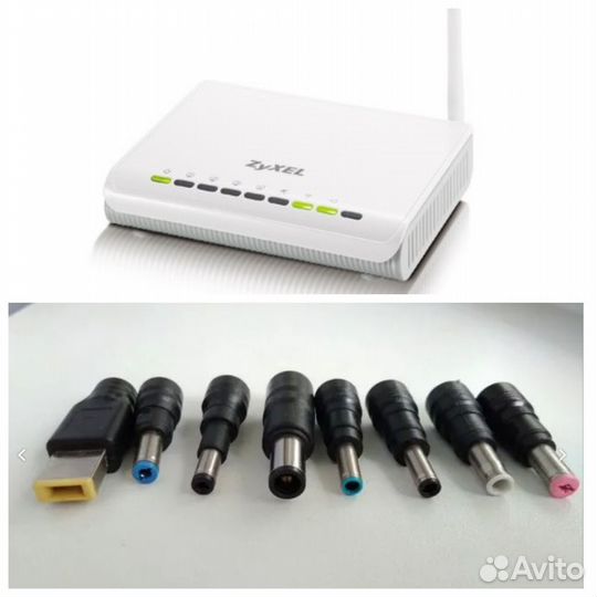 Разъем для ноутбука, роутер Zyxel