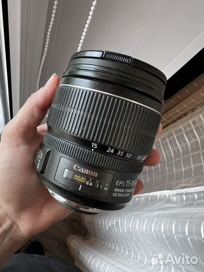 Canon Объектив EF-S 15-85mm f/3.5-5.6