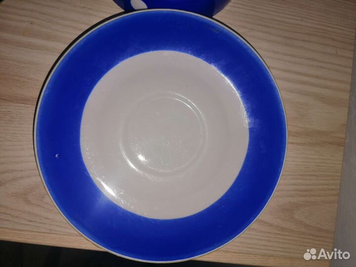 Чашка с блюдцем Дулево