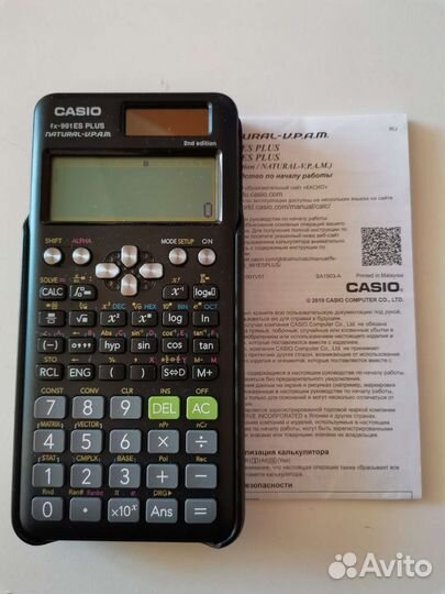 Инженерный калькулятор Casio