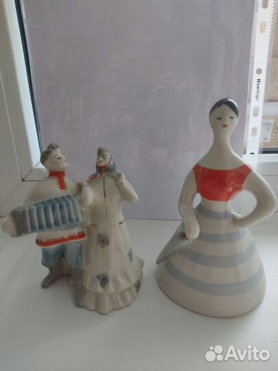 Фарфоровые статуэтки СССР