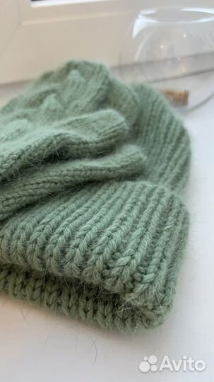 Шапка на заказ пух норки