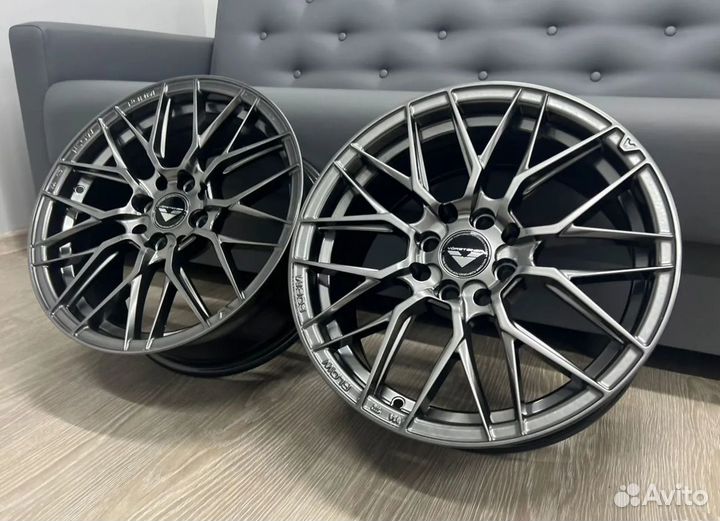 Диски графит Vf107 R16 5-114.3 на Kia huyndai