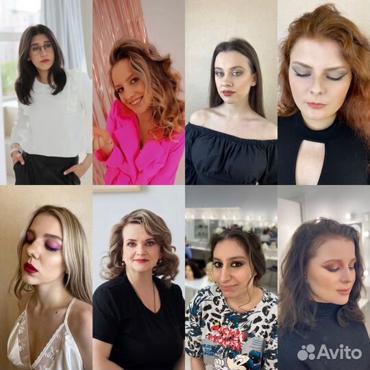 Макияж прическа укладка Визажист стилист