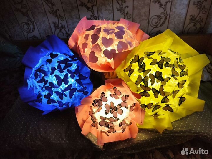 Букет из бабочек