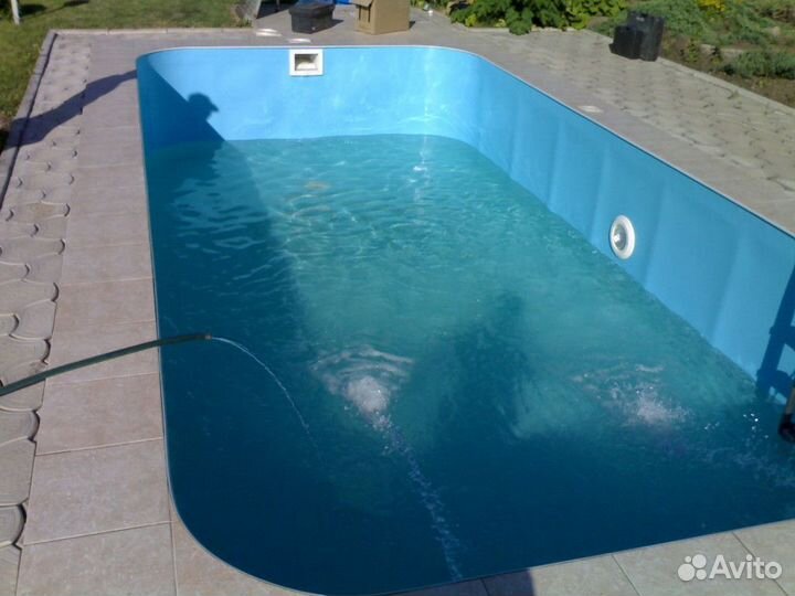 Бассейн 3х7х1,5 из полипропилена