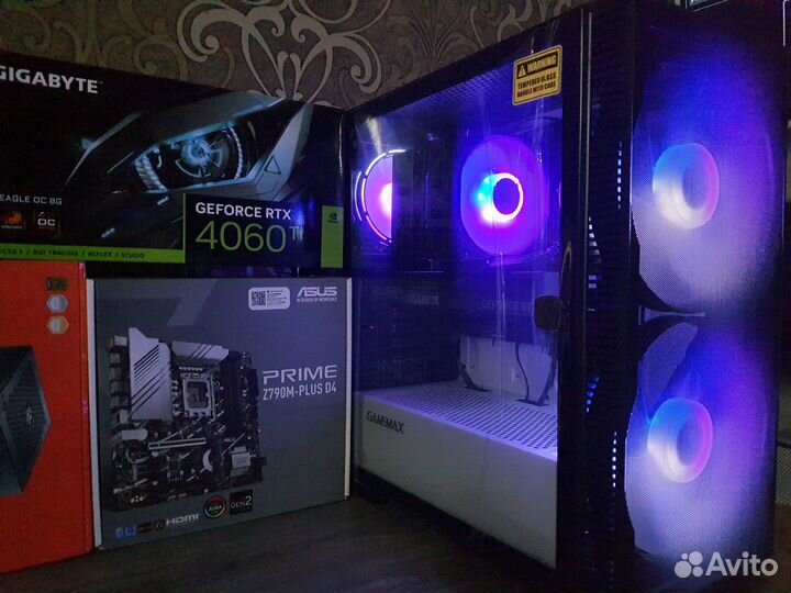 Пк Core i5-12600KF/Z790+MSI RTX4060Ti Gaming X