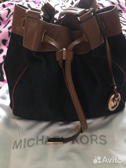 Сумка Michael Kors оригинал джинсовая